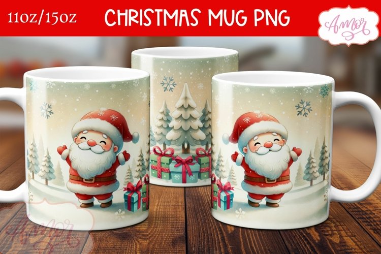 Cute Santa Clipart Image 4