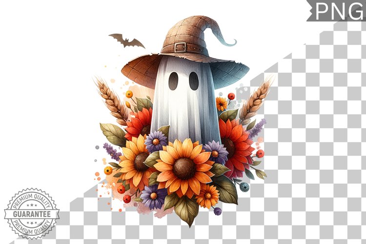 Halloween Ghost Clipart Image 11