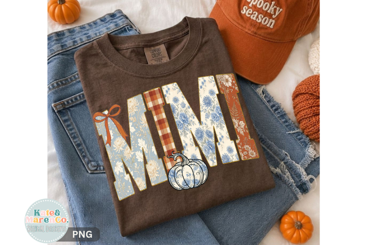 Fall Mimi PNG | Thankful Mimi PNG | Mimi Pumpkin PNG