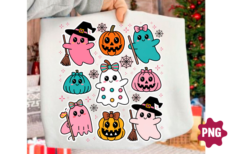Girly Ghost Coquette Png, Halloween Png