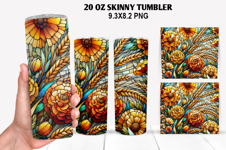 Fall Tumbler Wrap Image 4
