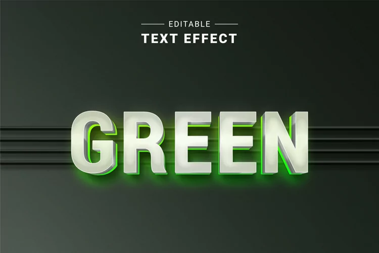 Editable Text Effect for Illustrator. Vector Graphic styles
