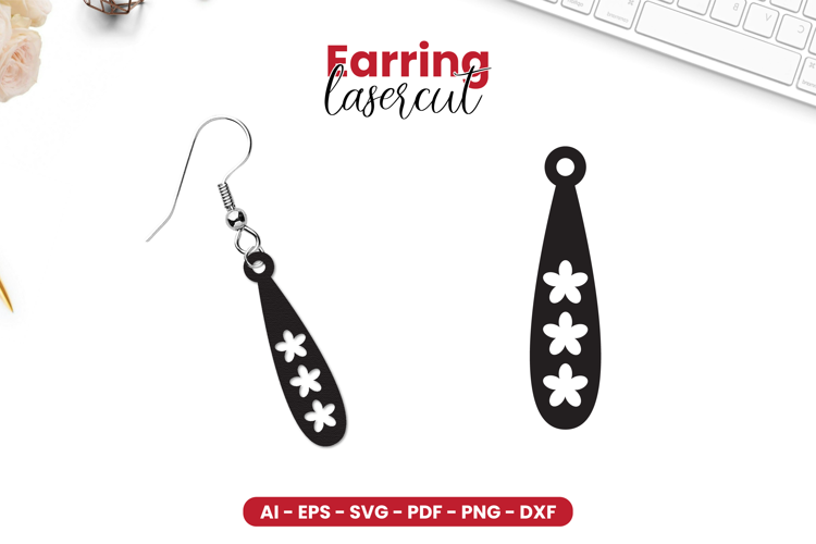 Earring LaserCut - Lasercut File