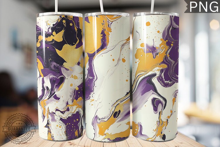 Abstract Pattern Tumbler Warp - High Quality 300 Dpi example image 1