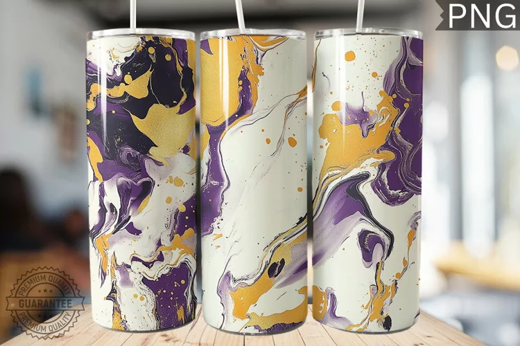 Abstract Pattern Tumbler Warp - High Quality 300 Dpi