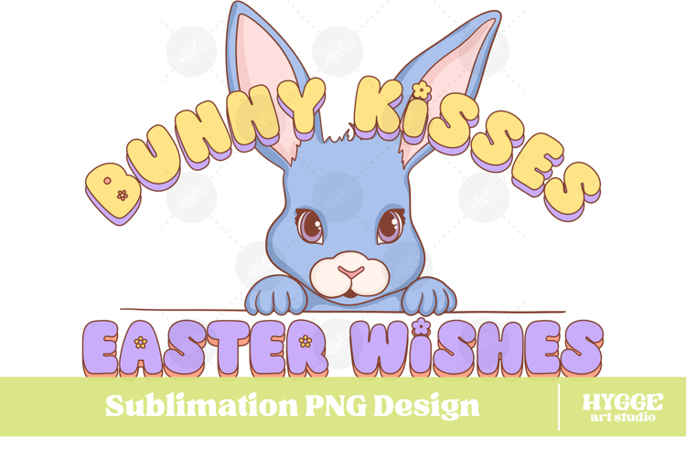 Easter Bunny Sublimation PNG Chick Farm Hip Hop Spring Joy
