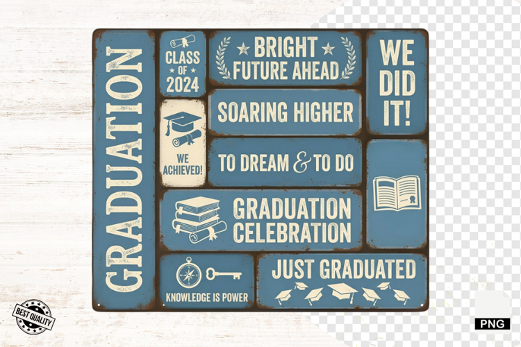 Graduation Signs PNG - Graduation Clipart