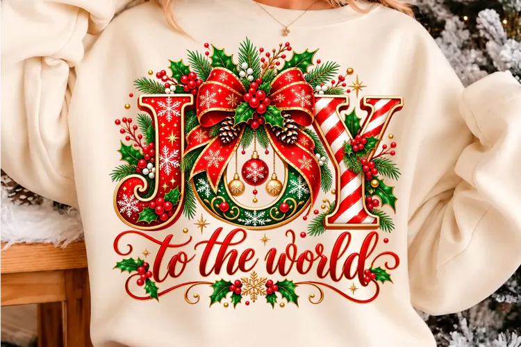 Joy To The World Christmas Design