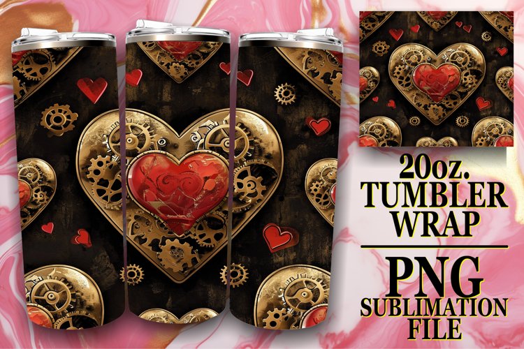 Love in Every Sip: 20oz Tumbler