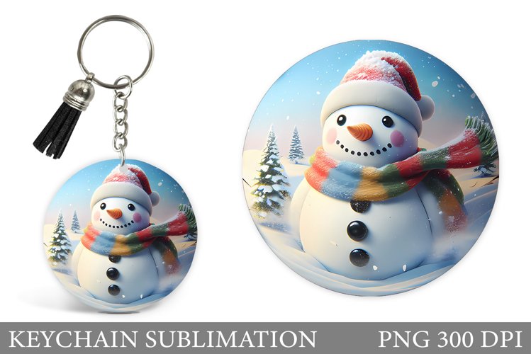 Cute Snowman Clipart Image 4