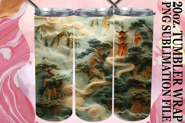 Springtime Beauty Tumbler Design - 20oz