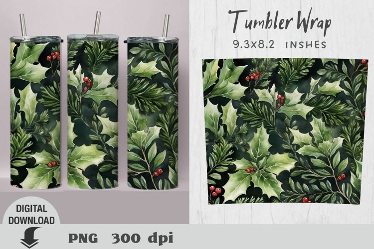 Christmas Tumbler Wrap, Christmas sublimation, Christmas