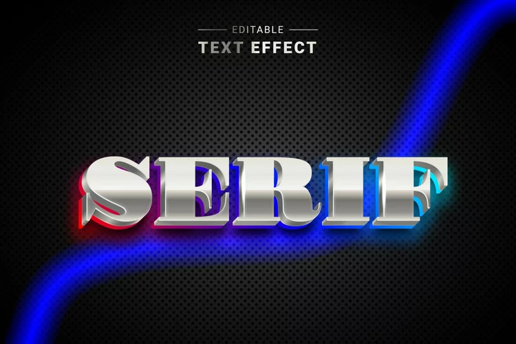Editable Text Effect for Illustrator. Vector Graphic styles