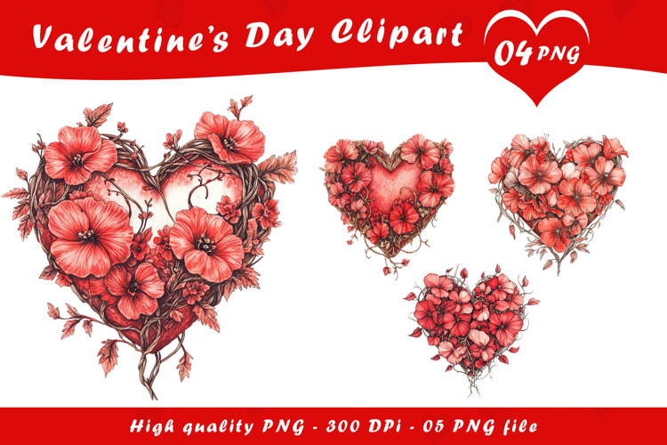 Valentine Heart Clipart Image 9