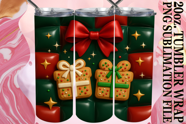 Christmas Tumbler Wrap Image 17