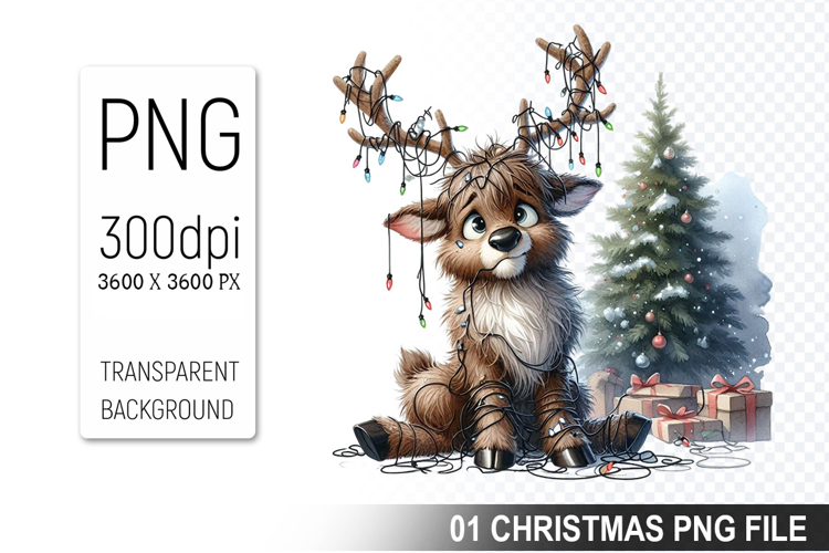Reindeer Clipart Image 7