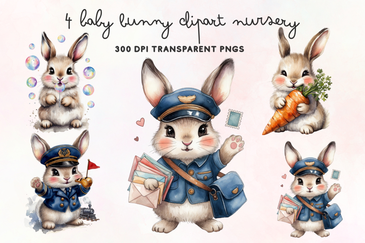 Cute Bunny Png Image 7