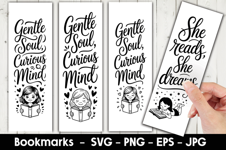 Gentle Soul Bookmark Sublimation