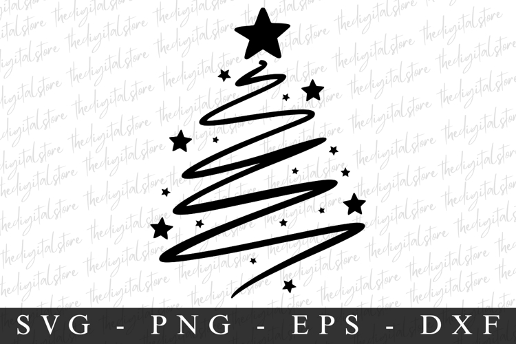 Merry Christmas Tree Svg Image 9