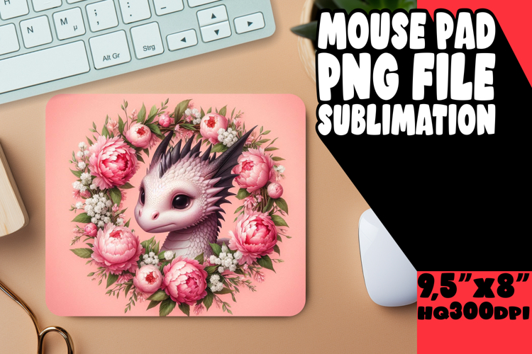 ENCHANTED MOUSE MAT GIFT INSPIRATION, Dragon