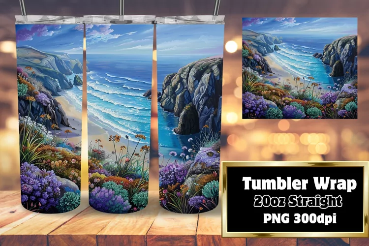 Picturesque Landscape Tumbler Sublimation