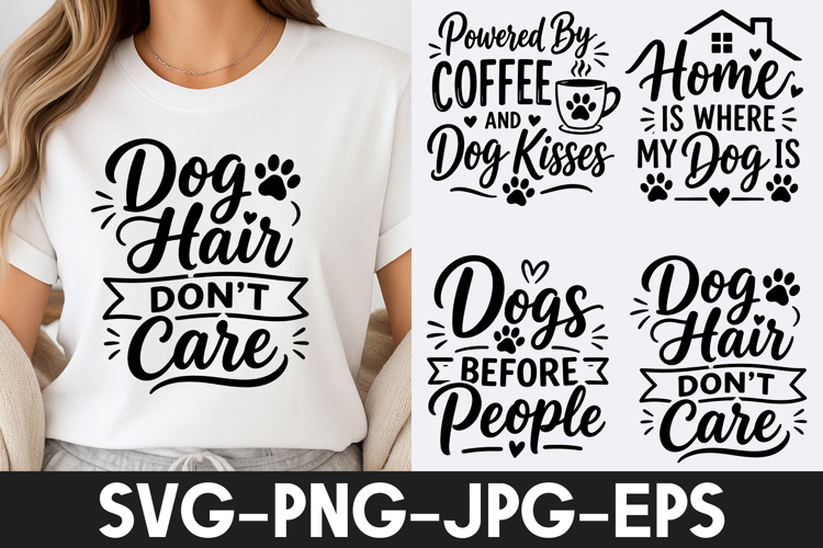 Funny Dog Lover Quotes T Shirt Design SVG PNG
