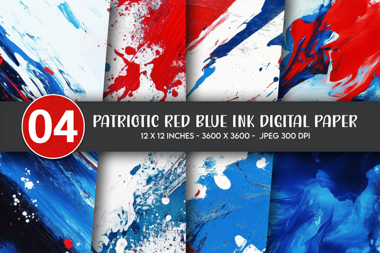 Red White Blue Background Image 4
