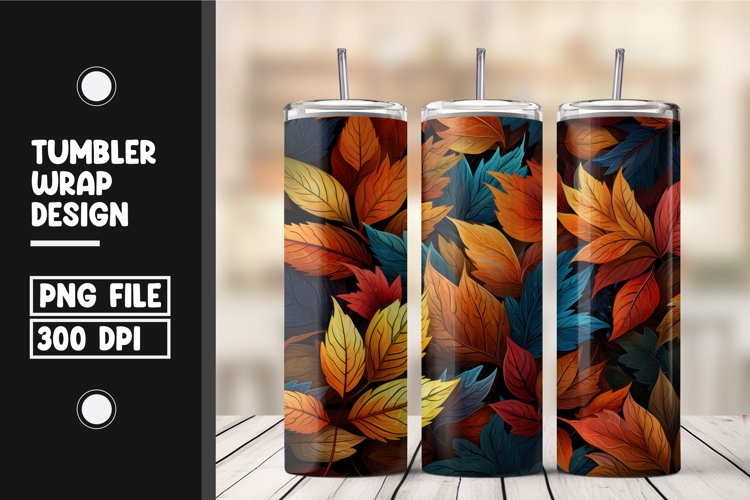 Fall Tumbler Wrap Image 8