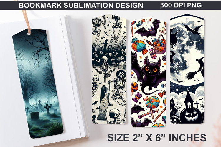 Printable Halloween Bookmark Image 24