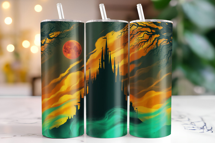 Halloween Tumbler Wrap Image 24