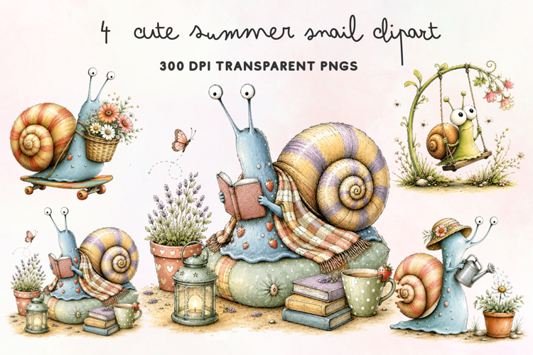 Summer Watercolor Clipart Image 14