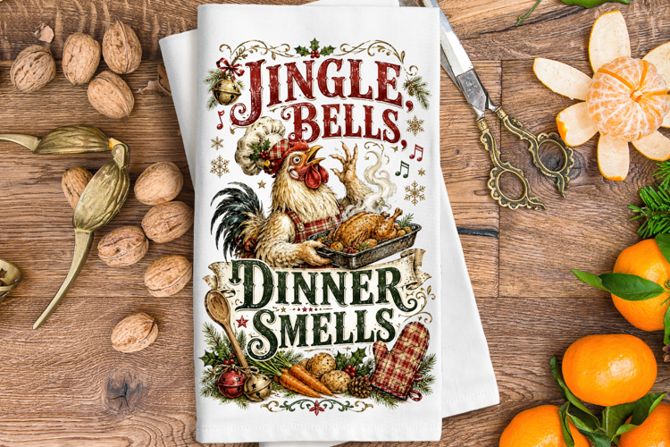 Funny Christmas Towel PNG,kitchen towel funny christmas towe