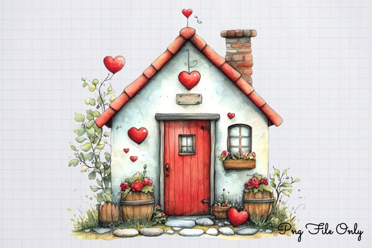 Farmhouse Clipart Image 22