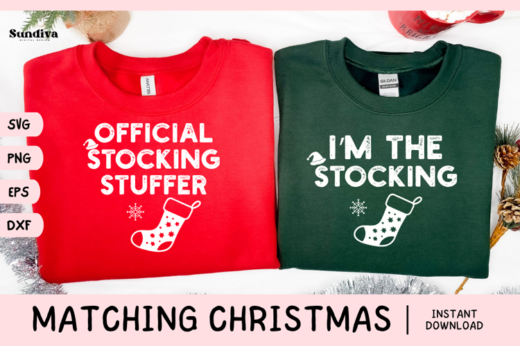 Matching Christmas Quote SVG | Stocking
