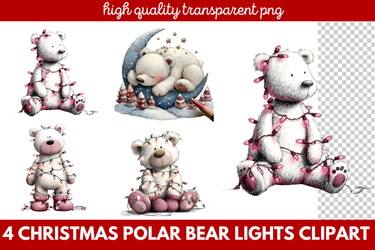 Polar Bear Cartoon Image 13