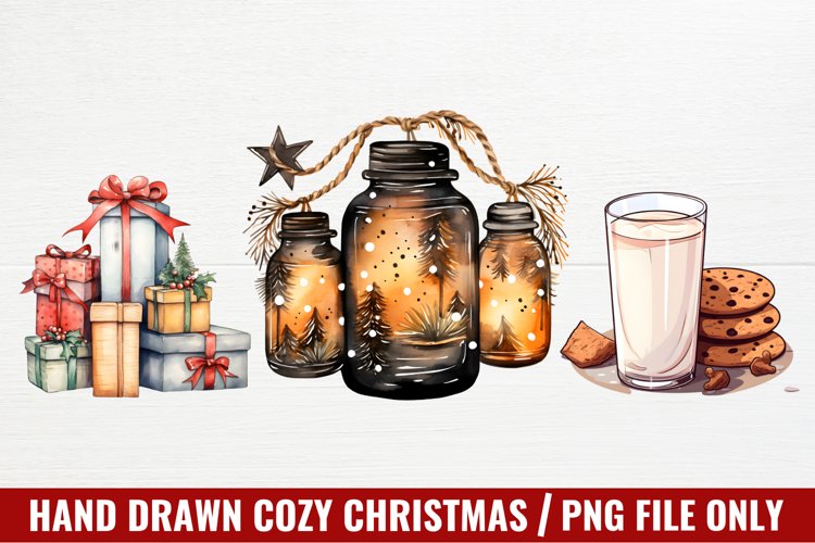 Christmas Watercolor Clipart Image 24