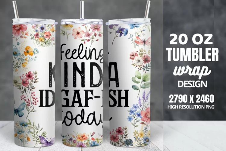 Funny Quotes 20oz Skinny Tumbler Sublimation, Sarcastic