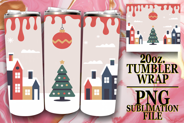 Christmas Tumbler Wrap Image 21