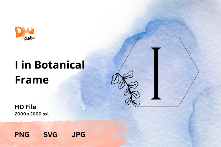 Botanical Frame Monogram