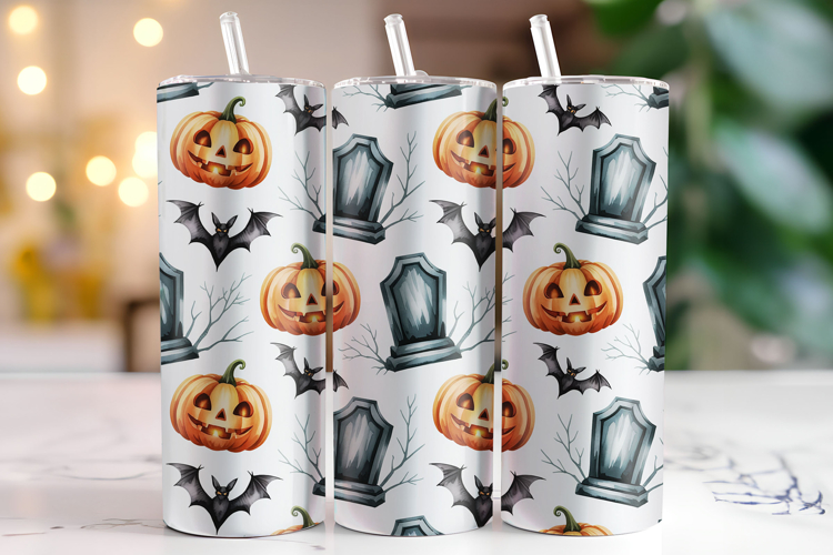 Halloween Tumbler Wrap Image 16