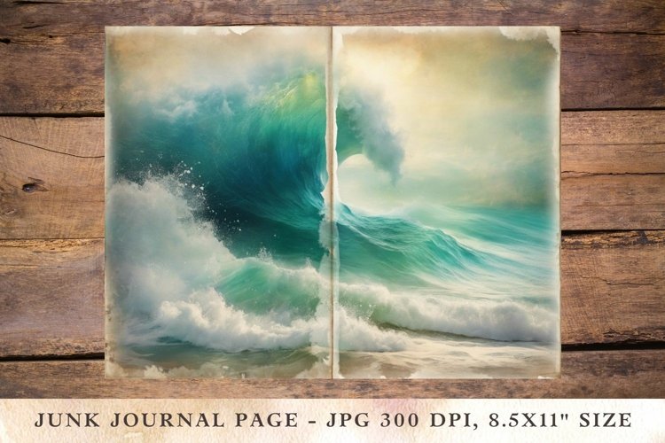 Ocean Wave Clipart Image 5