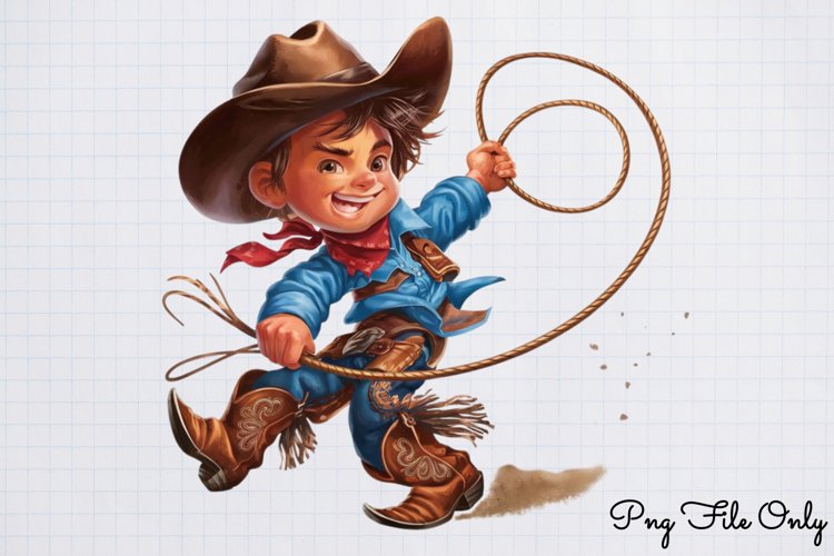 Cowboy Clipart Image 17
