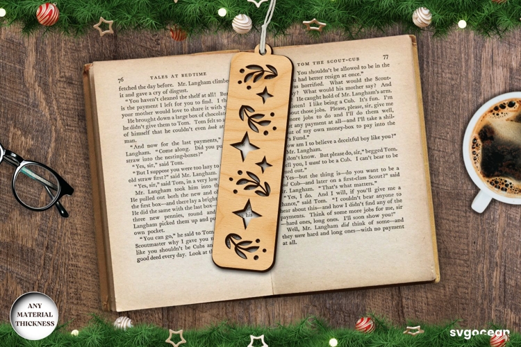 Nativity Bookmark Laser Cut | Glowforge | SVG