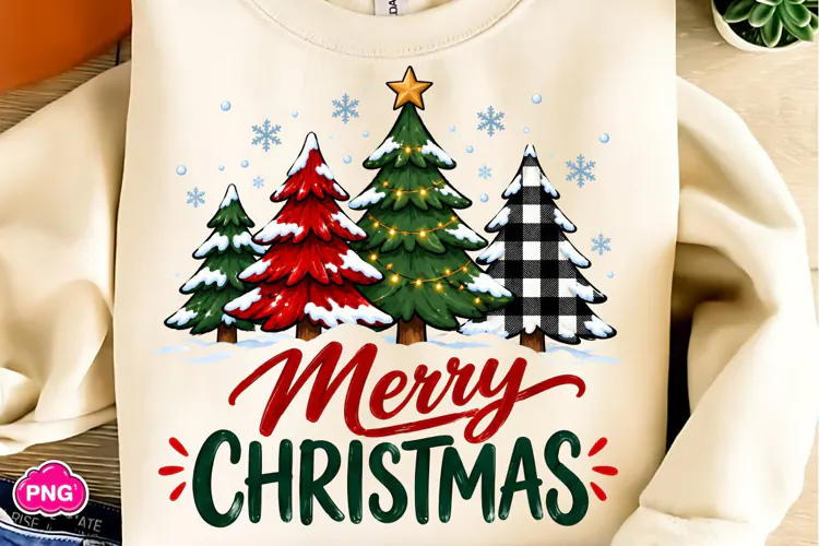 Merry Christmas PNG, Christmas Trees PNG, Christmas PNG