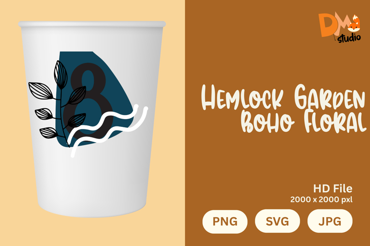 Boho Floral Svg Image 2