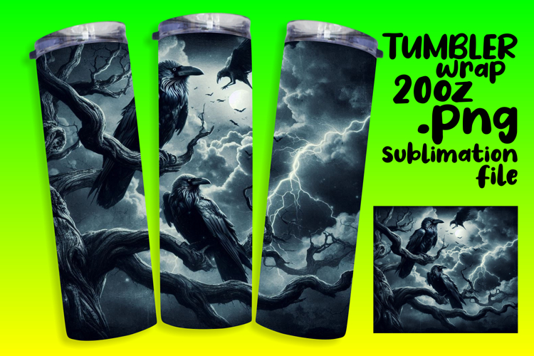 20oz Tumbler Graphics for Every Style , Horror Halloween example image 1