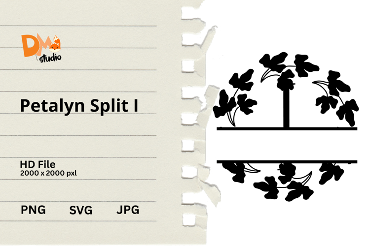 Floral Monogram Letter Svg Image 20