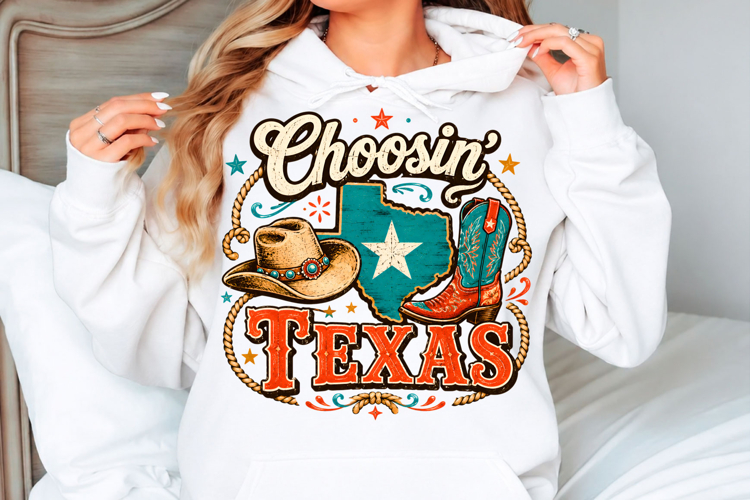 Choosin Texas Tshirt PNG