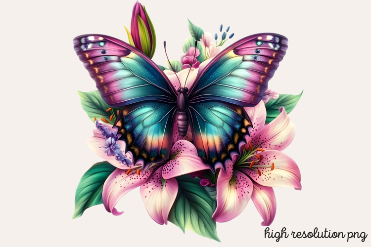 Watercolor Flowers Svg Image 13