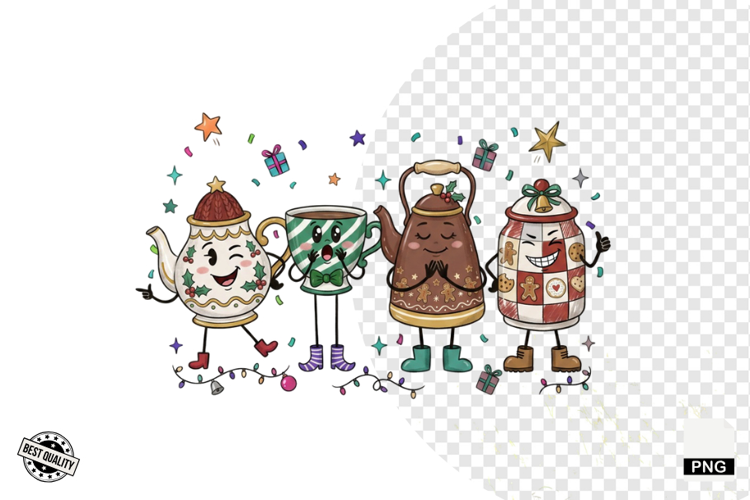 Cartoonish Christmas Clipart